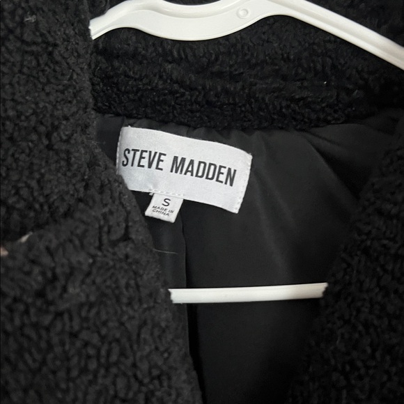 Steve Madden Multicolor Sherpa Jacket - Picture 2 of 4